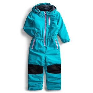 NEW Iceburg Girls Insulated One-Piece Snow Suit with Hood Turquoise